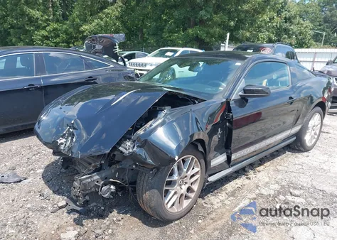 2012 Ford Mustang V6 Premium из США, поврежденный, VIN 1ZVBP8AM1C5247827